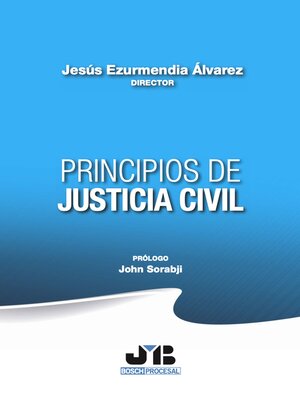 cover image of Principios de Justicia Civil